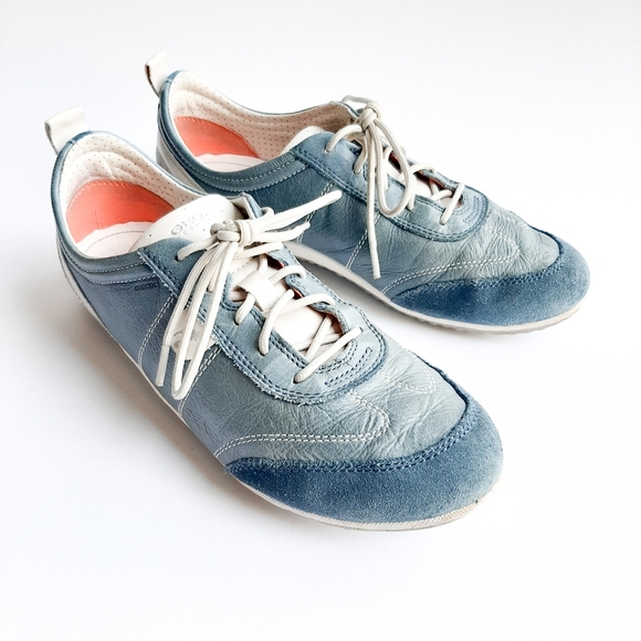 geox leather sneakers